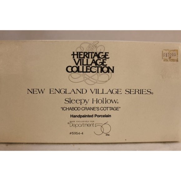 Dept 56 New England Sleepy Hollow - Icabod Crane's Cottage - Picture 7 of 7